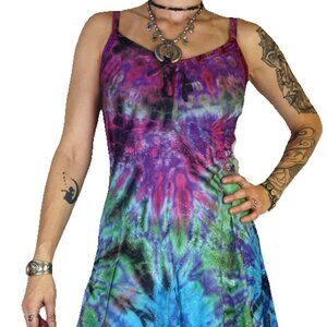 Beautiful Tie Dye Gaia Fairy Dress
